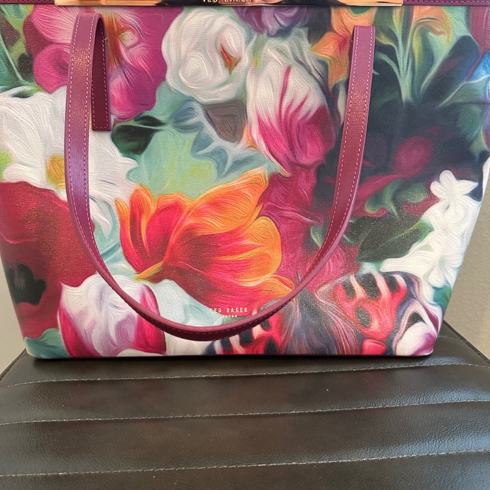 Ted Baker Flower Tote Handbag